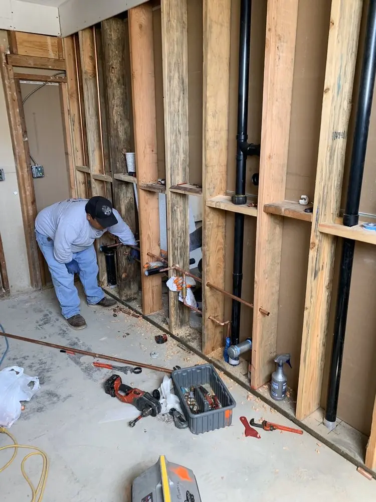Commercial rough-in plumbing for Water Heater Replacement in Edinboro